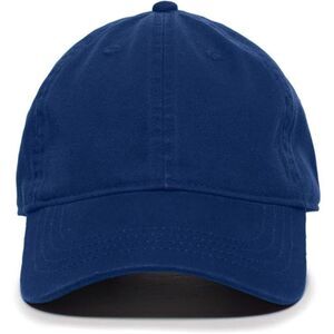 Unisex Royal Blue 100% Cotton Soft Adjustable Buckle Classic Plain Baseball Cap